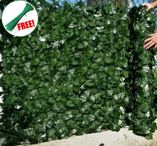 30m artificial hedge fake ivy - artificial,