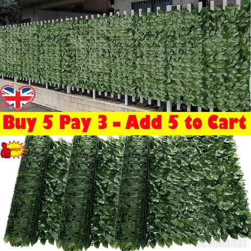 Artificial ivy leaf hedge - 1m,